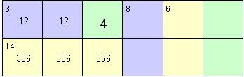 killer sudoku: row