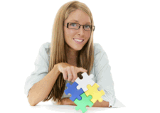 puzzle player